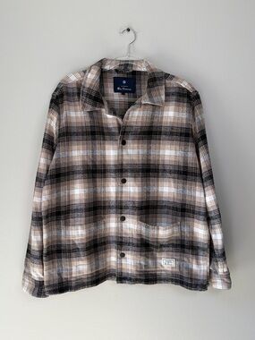Ben Sherman Check Print Shirt Jacket